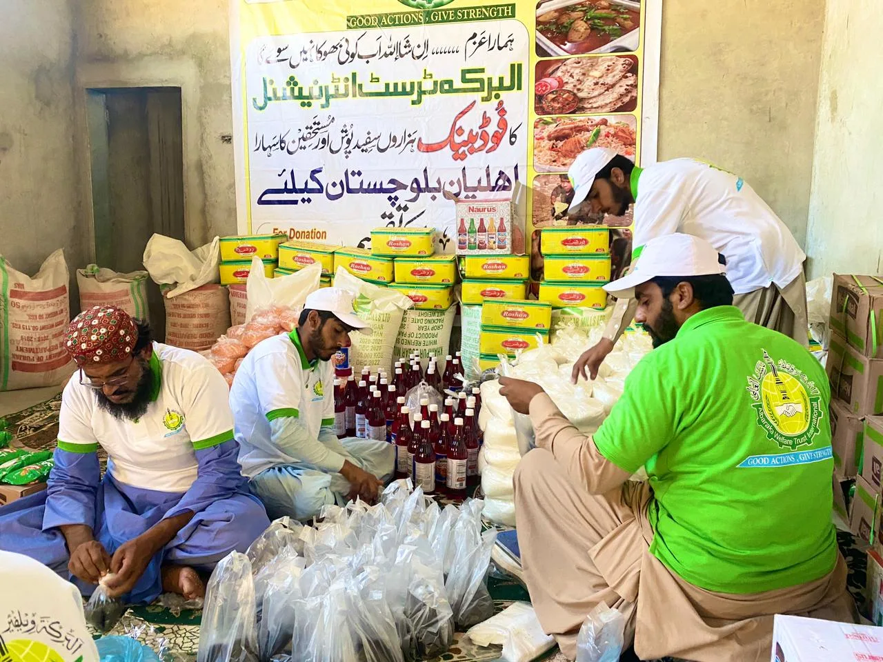 Child at water source
